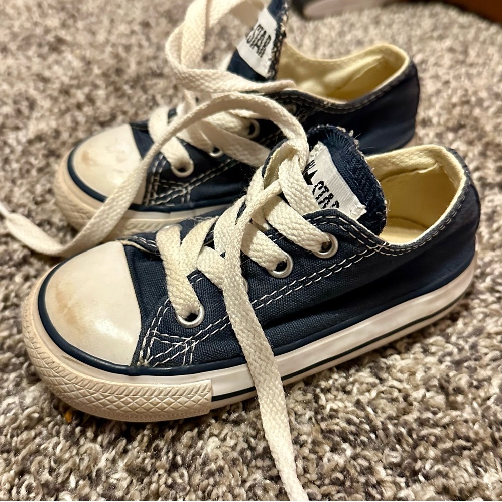 Converse Kids Navy Sneakers